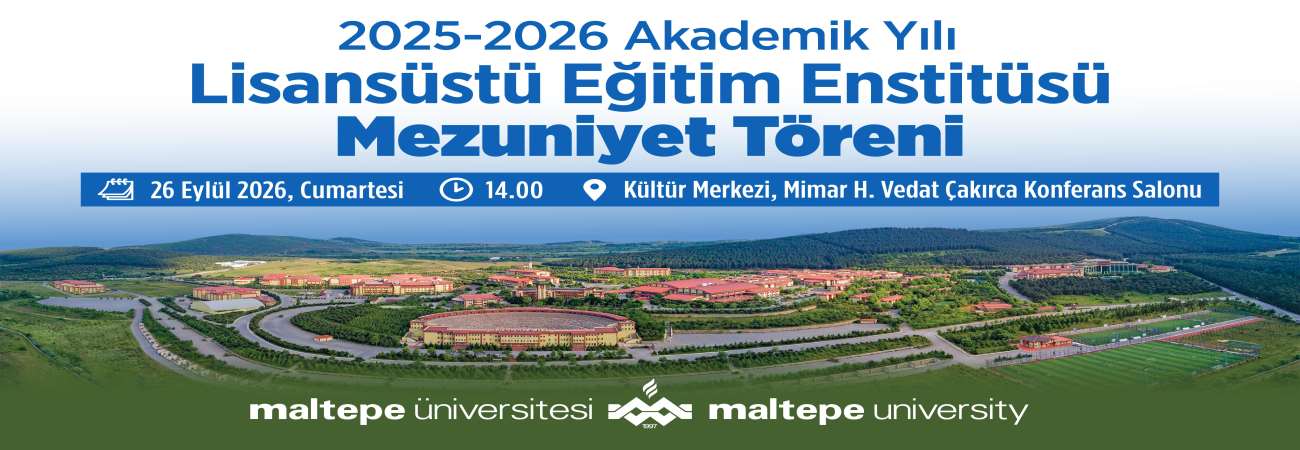 2025-2026 AKADEMİK YILI LİSANSÜSTÜ MEZUNİYET TÖRENİ